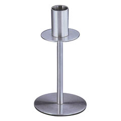 Biradlı BRD-JTS2903-B Ayaklı Çelik Mumluk, 16 cm