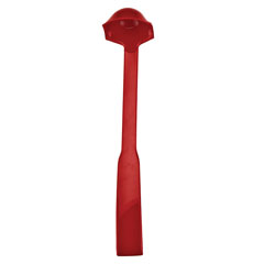 Biradlı Çift Taraflı Polikarbon Sos Kepçesi, 27cm, Kırmızı