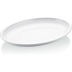 Biradlı Fts-1958 Melamin Tabak, Oval, 55x39x6, Sarı