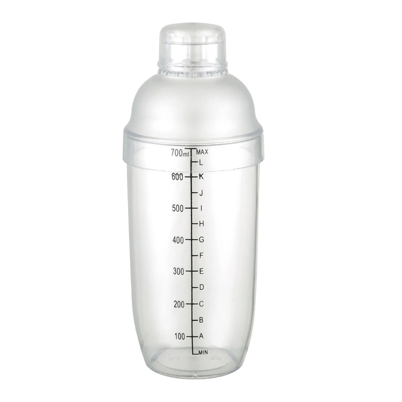 Biradlı Polikarbon Kokteyl Shaker, 700 cc