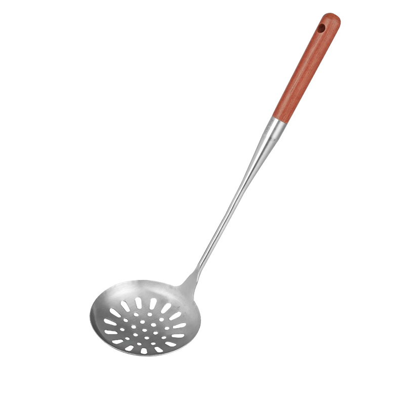 Biradlı Wok Kevgir, 12x42 cm