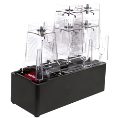 Blender Rinse Standlı, Kare Tip ve Yedek Jar Standlı, Metal Mekanizma