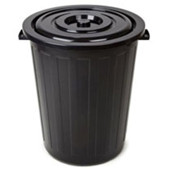 Bora Plastik Sanayi Tipi Çöp Kovası, 105 Lt, BO251