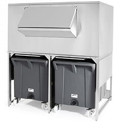 Brema DRB 500 Buz Haznesi, 108x2 kg Araba Kapasitesi, 300 kg Hazne Kapasitesi