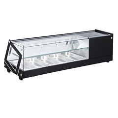 By Kitchen DTS-64L Set Üstü Soğuk Teşhir Dolabı, 130,7x39,5x37,5 cm