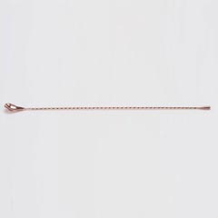 Zicco Çelik Bar Kaşığı, Burgulu, Bakır Kaplı, 50 cm