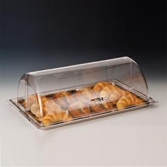Zicco Çelik Tepsili Muhafaza Kabı, Polikarbon, Rolltop Kapaklı, 44x29x17 cm (ZCP.266+ZCP264)