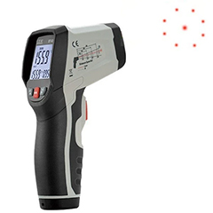 Cem DT835 Dairesel Lazer Işıklı Termometre, 800C