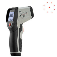 Cem DT836 Dairesel Lazer Işıklı Termometre, 1000C