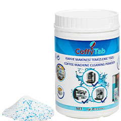 CoffyTab A001-4 Kahve Makinesi Temizleme Tozu, 900 gr