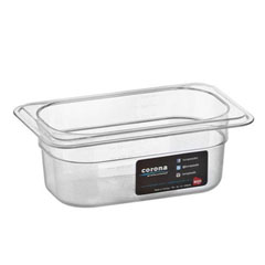 Corona Professional Polikarbon Gastronom Küvet, 1/9, 6,5 cm, BO167