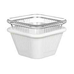 Corona Professional Polikarbon Kare Sosluk, No 1, BO729, Beyaz