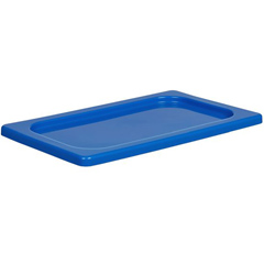 Corona Professional Polipropilen Gastronom Küvet Kapak Kilitli, 1/4, BO2151, Mavi