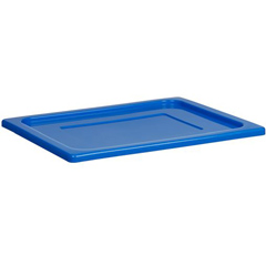 Corona Professional Polipropilen Gastronom Küvet Kilitli Kapak, 1/2, BO2156, Mavi