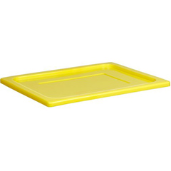 Corona Professional Polipropilen Gastronom Küvet Kilitli Kapak, 1/2, BO2156, Sarı