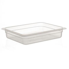Corona Professional Polipropilen Gastronom Küvet, 1/2, Dikdörtgen, 6,5 cm, BO1152