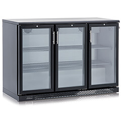 Crystal CBM 350 Şişe Soğutucu, 3 Kapılı, 325 Litre, Inox