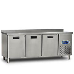 Dampak Üç Kapılı Tezgah Tipi Saladbar, 455 lt