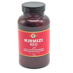 Decaroma Su Bazlı Toz Gıda Boyası, Kırmızı, 100 gr