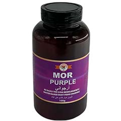 Decaroma Yağ Bazlı Toz Boya, Mor, 100 gr