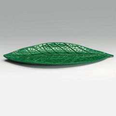 Zicco Defne Model Melamin Teşhir Tabağı, Büyük, 47x17 cm