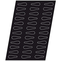 Demarle Flexipan 1127 Kaşık Silikon Kalıp, 40x60 cm