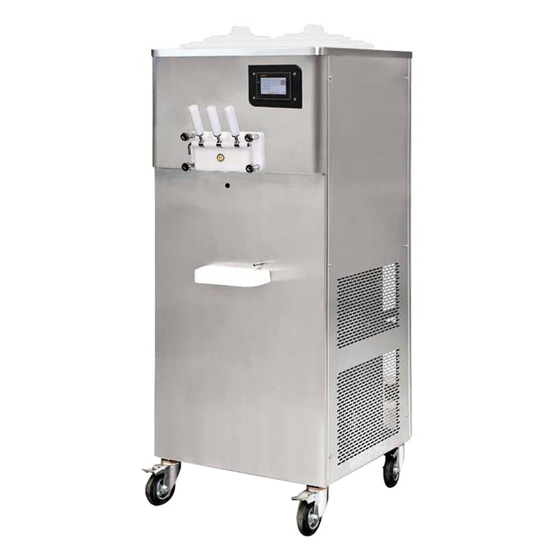 Öztiryakiler Üç Kollu Dondurma Makinesi, Pastörizatörlü, Pompalı, Karıştırıcılı, 2x11 lt