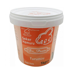 Dr Paste Turuncu Şeker Hamuru, 1 kg