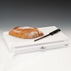 Zicco Ekmek Kesme Tahtası, Akrilik, 32x52x7 cm, Beyaz