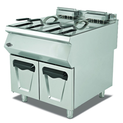 Empero 700 Plus Seri Gazlı Fritöz, Dolaplı, Çiftli, 16+16 lt, 80x73x85 cm