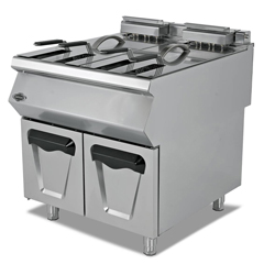 Empero 900 Plus Seri Set Üstü Gazlı Fritöz, Çiftli, 24+24 lt, 80x90x85 cm