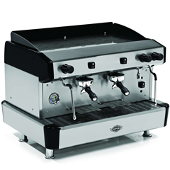 Empero Capuccino ve Espresso Kahve Makinesi, 2 Gruplu, Siyah
