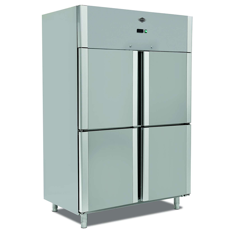 Empero EMP.140.80.02 Dik Tip Derin Dondurucu, 4 Kapılı, 1400 lt