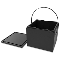 Empero Epp Carrybox, 40 cm 4 Pizza Kapasiteli, 31 lt