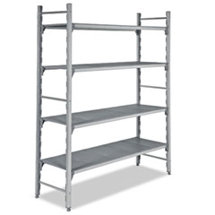 Empero Polipropilen Düz Tablalı 4 Katlı İstif Rafı, 497,5x60x180 cm