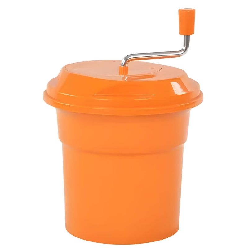 Endüstriyel Salata ve Sebze Kurutucu, Turuncu, 25 Litre