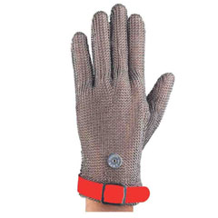 Epinox Çelik Eldiven, Uzun, 8 Cm, Kırmızı, M