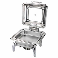 Epinox Chafing Dish Hidrolik Kapaklı, 6 l, 2/3, Cdh 6