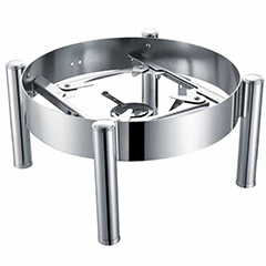 Epinox CLY-6Y Chafing Dish, Lüks 2/3 Yuvarlak Ayaklı Stand