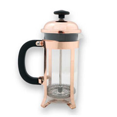 Epinox French Press, 350 ml, Lüx, Kırmızı Altın, Düz 350B