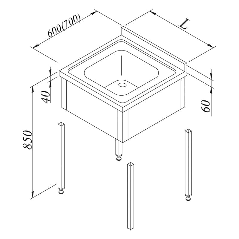 Evyeli Tezgahı 1G 3 Perdeli Demonte 60x70 cm, Geniş Ölçü