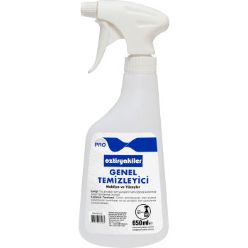 Öztiryakiler Genel temizlik ürünleri için  650 ml Mavi Etiket triger şişe