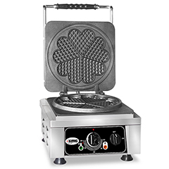 Gmg Amore L KGW 01 L Çiçek Waffle Makinesi, Tekli, Sabit Plakalı