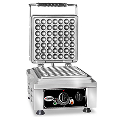 Gmg KGW 07 S Lokmia S Waffle Makinesi, Tekli, Sabit Plakalı, Teflon Kaplamalı