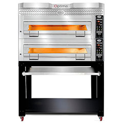 Gmg Optima PB2T-128 Elektrikli Pasta Börek Fırını, 2 Katlı, Alt Standlı, 124x84x18 cm x 2
