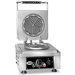 Gmg WE 01 S Çiçek Waffle Makinesi, Tekli, Değiştirilebilir Plakalı, 17 cm, Teflon Kaplamalı