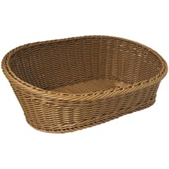 Groovy Açık Büfe Plastik Ekmek Sepeti, 45x30x8/16 cm