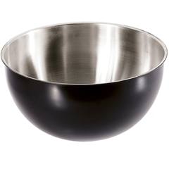 Groovy Çelik Mayonez Kabı Ø 16cm - 1,5 Lt Siyah