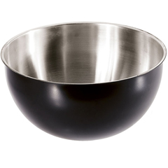 Groovy Çelik Mayonez Kabı Ø 28cm - 7 Lt Siyah