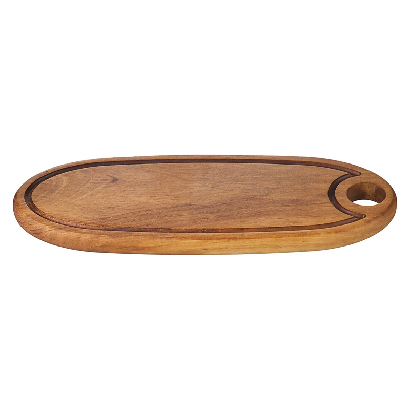Groovy Ceviz Pide Sunum Tahtası, 40x15 cm